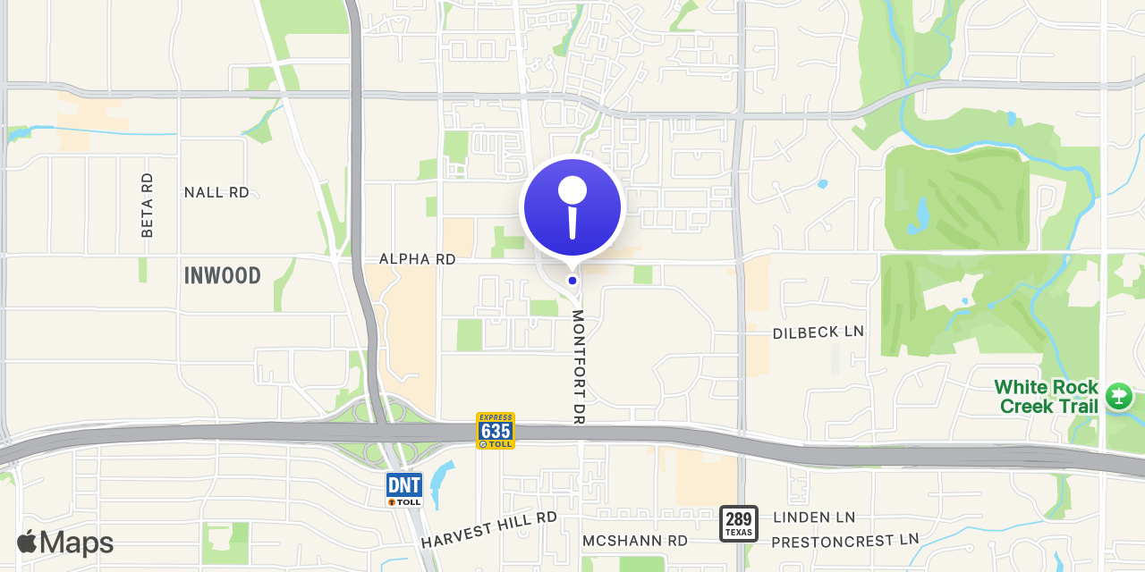 13505 Montfort Pl #104 Dallas Texas 75240