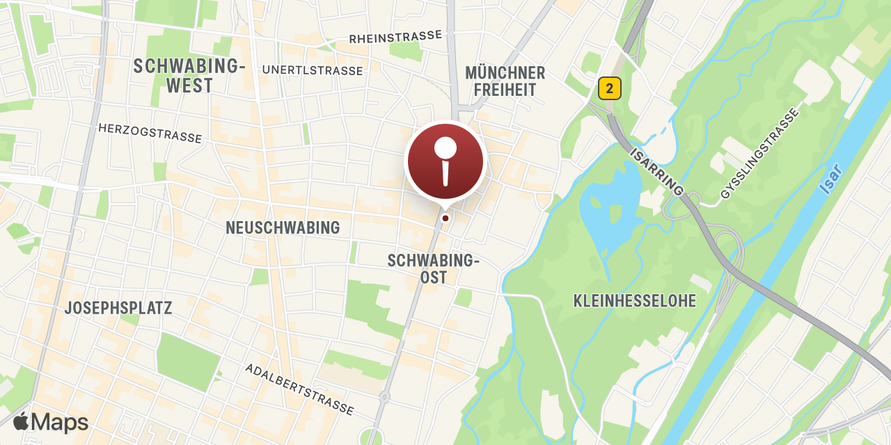 Leopoldstraße 62, 80802 München